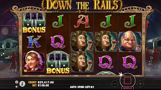 DOWN THE RAILS BIG BET SPINS [upl. by Seagraves588]