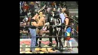 La Parka Joins LWO  WCW [upl. by Efrem526]