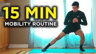 15 Minute FULL BODY Mobility Routine for Athletes Follow Along [upl. by Madian]