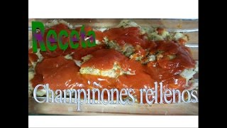 CHAMPIÑONES RELLENOS DE BACON Al horno  Nunca te gustaron tanto comer champiñones [upl. by Yeroc]