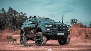 Indias most aggressive Ford Endeavour  Darkseid  Autobacs Ind  Monster [upl. by Dahc]