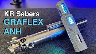 KR Sabers Graflex Lightsaber Install with Custom Neopixel Chassis [upl. by Inalial]