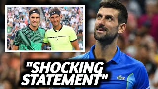 Novak Djokovic REJECTS Federer and Nadal as Tennis’ Greatest—SHOCKING Statement [upl. by Aseeral39]