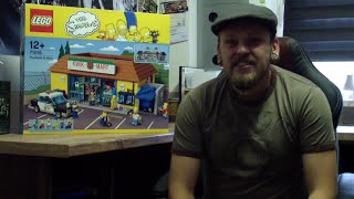 LEGO THE SIMPSONS  The KwikEMart  71016 Unboxing  Review  Build deutsch [upl. by Eirolam]