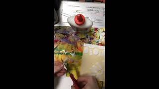 How to create a collagraph plate [upl. by Dalia]