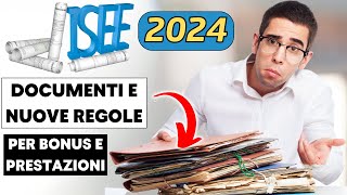 ✅ISEE 2024👉NUOVE REGOLE PER RICHIEDERE BONUS E PRESTAZIONI❗️ [upl. by Leafar]