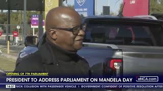 President Cyril Ramaphosa to address Parliament on Mandela Day [upl. by Jarl]