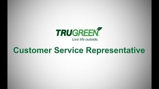 TruGreen Careers  Customer Service Representative  130 Job Overview [upl. by Nosredna]