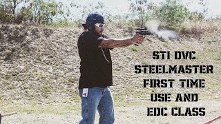 STI DVC Steelmaster first use and EDC class [upl. by Nonnahsed]