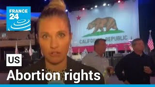 Midterm elections  California quotThe biggest issue on the ballot is abortionquot • FRANCE 24 English [upl. by Uot]