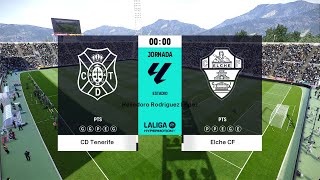 Pro Evolution Soccer 2021  Mod 2024 PrePartido Temp 202324 CD Tenerife  Elche C F [upl. by Lontson]