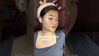 Morning Skincare Routine ✨glowy and healty skin morningskincareskincare [upl. by Sower118]