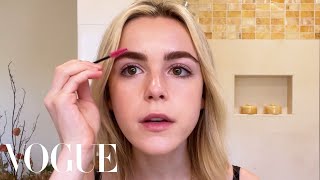 Kiernan Shipkas Guide to Perfect Brows and Everyday Skin Care  Beauty Secrets  Vogue [upl. by Joktan]