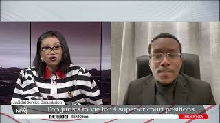 Discussion  Senior jurists compete for superior court positions Mpumelelo Zikalala [upl. by Lowe]