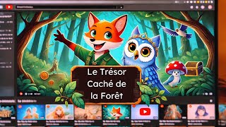 Félix et Luna Le Trésor Caché de la Forêt  Belle Histoire pour Enfants [upl. by Natsud]