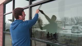 Window Washing With Extension Poles [upl. by York]