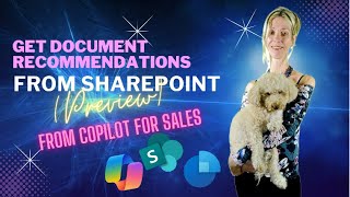 Get document recommendations from SharePoint preview in Dynamics 365 Sales [upl. by Trebron]