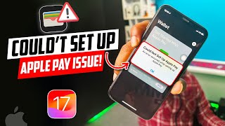 How to Fix Could not Setup Apple Pay Cash on iPhone  Apple Pay Services Currently Unavailable [upl. by Ellahcim]