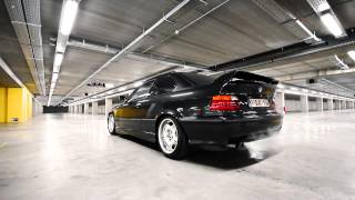 BMW E36 M3 Loud Revving and Burnout [upl. by Schacker]