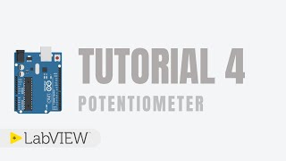 Tutorial 4  Potentiometers and Voltage Divider Circuits with Arduino UNO and NI LabVIEW [upl. by Lednyk976]