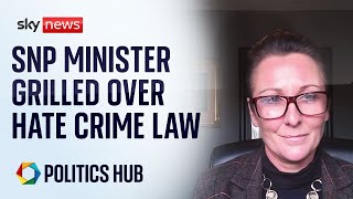 Scotland Hate crime act protection for groups with protected characteristics says SNP minister [upl. by Jc616]