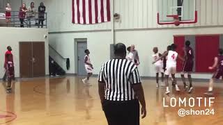 LJ Green Basketball Highlights Vs Mount Zion Middle School 20 points [upl. by Koosis670]