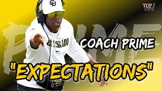 COACH PRIME  Motivational Speeches quotEXPECTATIONSquot pt4 [upl. by Abey]