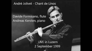 Davide Formisano plays Jolivets Chant de Linos LIVE [upl. by Araccot28]