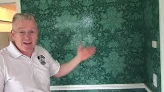 How to Remove Wallpaper Step 1  Spencer Colgan [upl. by Ambrose339]