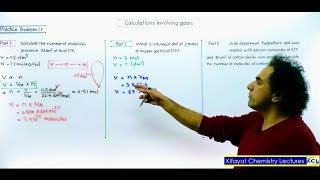 Chemistry 11 Chap 1 lec 9 Calculations Involving gases Examples and Practice Problems [upl. by Raymond253]