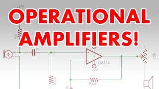 What is an op amp Operational Amplifier tutorial amp super spy microphone circuit [upl. by Ryle505]