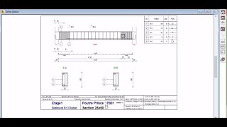 Etudes dun Batiment R3 avec CBS et Robot Structure 15 Ferraillage Poutres [upl. by Eneleahs]