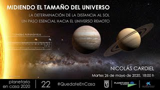 MIDIENDO EL TAMAÑO DEL UNIVERSO [upl. by Itsim]