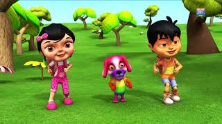 Main Tota Hare Rang Ka  Hindi Rhymes  मैं तोता मैं तोता  3DHindi Rhymes For Kids ampbabyJugnu Kids [upl. by Mullins]