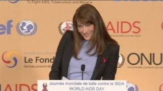 Carla Bruni rejects charity misconduct claims [upl. by Mij]