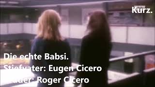 Babsi Christiane F Roger Cicero ist ihr Bruder [upl. by Aietal]