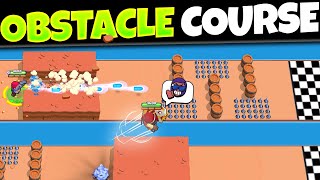 58 Brawlers vs 6 Insane Obstacle Courses 2022 [upl. by Eilsel742]