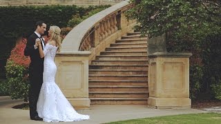 Gaillardia Country Club  Crossings Community Church OKC wedding film groom cries [upl. by Starks]