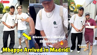 🚨 Kylian Mbappe Arrives in Madrid 🔥 First Training with Real Madrid Revealed [upl. by Cuthbertson661]