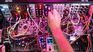 Modular synth experimental Xaoc Devices Odessa Schlappi Three Body Io Instruments Himalia [upl. by Anaujal52]