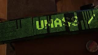 Got my own programs into the sign Day 9 with Luminator Sign Part 2 [upl. by Aisanahta488]