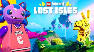 Our FIRST LOOK at LOST ISLES in LEGO Fortnite New Teasers [upl. by Noram910]