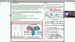 svt immunologie structure  types et roles des Anticorps [upl. by Nemracledairam]