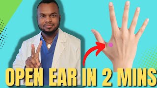 Open Ears In 2 Minutes Eustachian Tube Dysfunction TMJ Tinnitus [upl. by Amund]