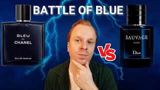 DIOR SAUVAGE ELIXIR VS BLEU DE CHANEL EDP  PARFUM BATTLE [upl. by Roberto813]