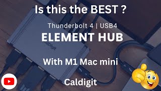 Is the Caldigit Element 4 Thunderbolt hub still the best option   caldigit [upl. by Nwahsal309]