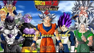 New Dragon Ball Z Tenkaichi Tag Team mod Super AF 25 for PPSSPP with permanent menu [upl. by Yttig940]