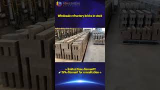 High quality refractory bricks in stock lowest factory wholesale price！！！ [upl. by Yonit]