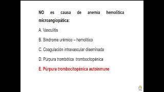 Hematología  3 Anemia Hemolitica Microangiopatico [upl. by Photima616]