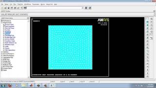 Ex No 10 Convective Heat Transfer Analysis Of A 2d Component 1 [upl. by Euqinaj]